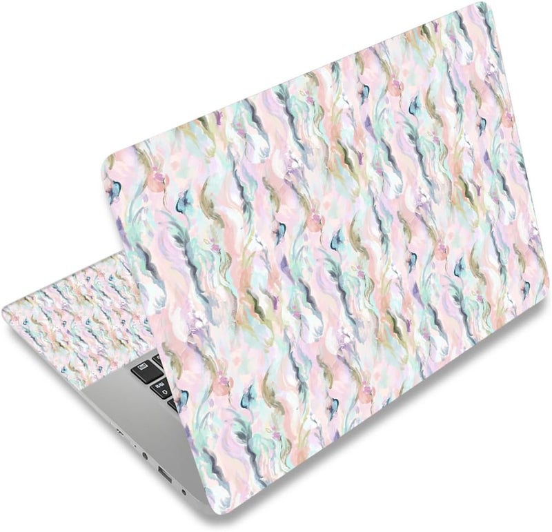 WINTOJO 11.6 13 13.3 14 15 15.6 inches Netbook Laptop Skin Sticker Decal Reusable Protector Cover Case for Laptop Notebook chromebook Colorful W-NEK-51 - Image 1